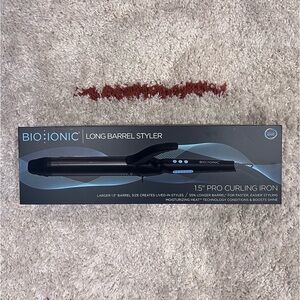 BIO IONIC 1.5” Long Barrel Curling Iron - Barely Used